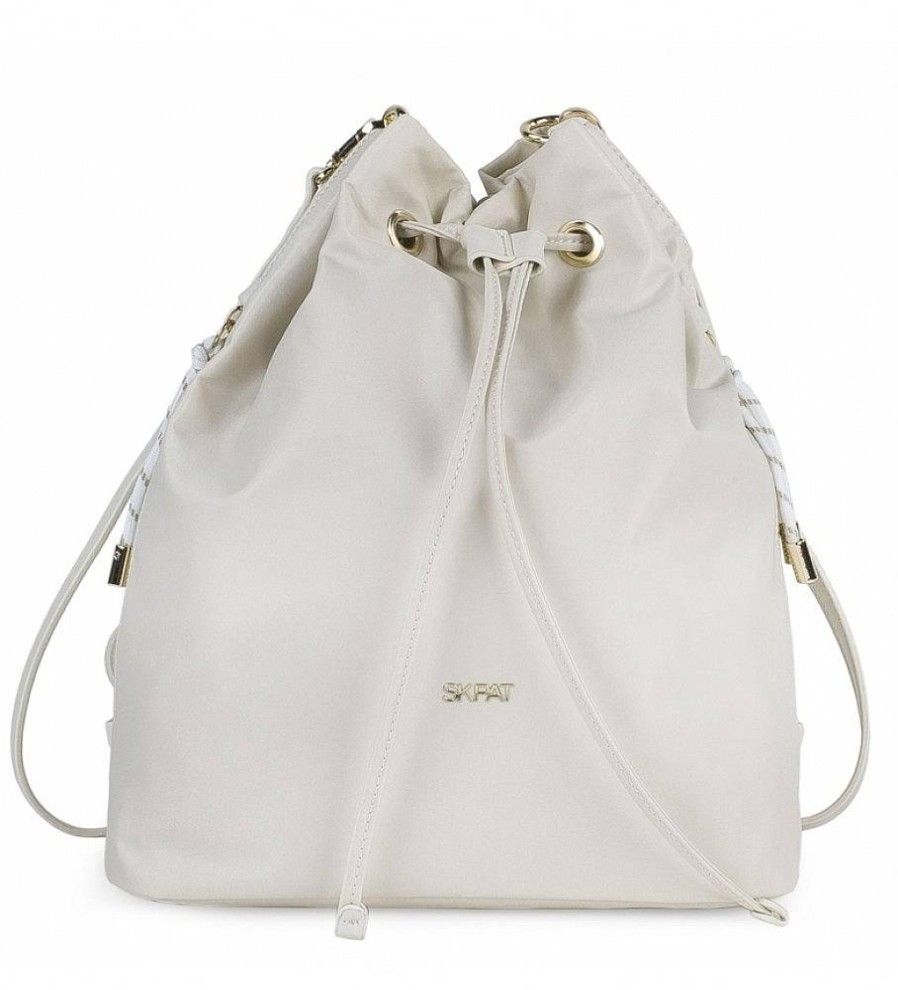 Mujer Skpat Bolsos | Bolso Bandolera 307674 -24,5X30,5X13,5 Cm- Beige