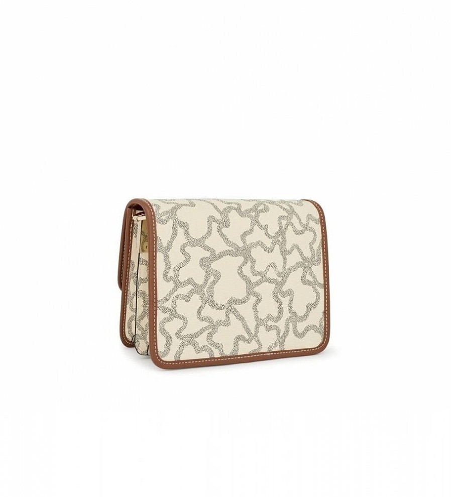 Mujer Tous Bolsos | Bandolera S. Audree K Icon Multi-Beige -15.2X19.1X11.4Cm-