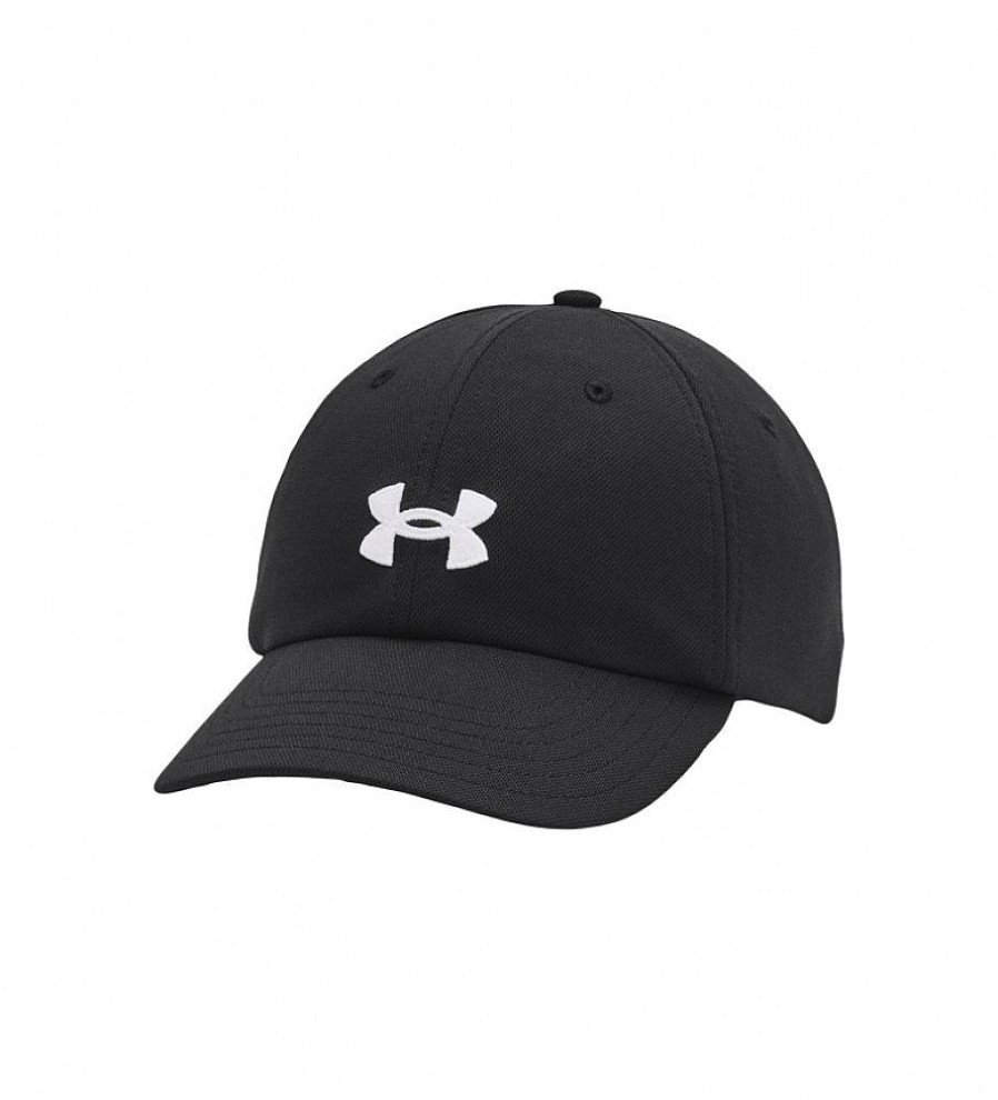 Mujer Under Armour Gorras Y Gorros | Gorra Ajustable Ua Blitzing Negro