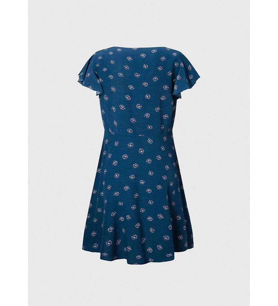 Mujer Pepe Jeans Vestidos | Vestido Becca Azul