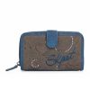 Mujer Skpat Carteras Y Monederos | Billetero 95616 Azul -9X16Cm-