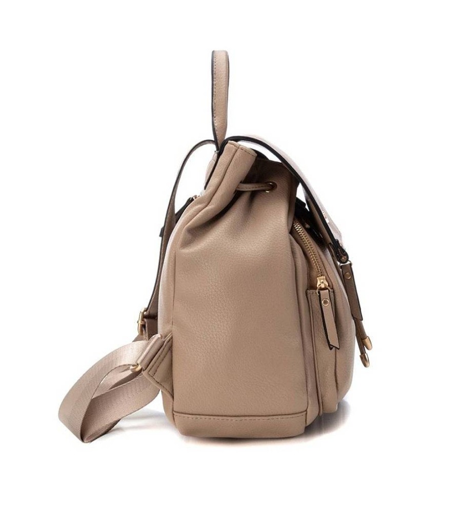 Mujer Xti Mochilas, Bolsas Y Rinoneras | Mochila 184228 Taupe