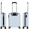 Mujer ITACA Viaje | Maleta De Viaje Cabina Trolley Abs T71650 Blanco -55X40X20Cm-