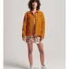 Mujer Superdry Chaquetas Y Abrigos | Chaqueta De Algodon Organico Vintage Chore Marron Anaranjado