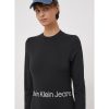 Mujer Calvin Klein Jeans Vestidos | Vestido Logotipo Negro