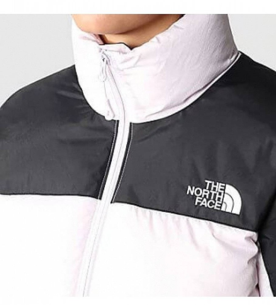 Mujer The North Face Chaquetas Y Abrigos | Abrigo Diablo Down Rosa, Negro