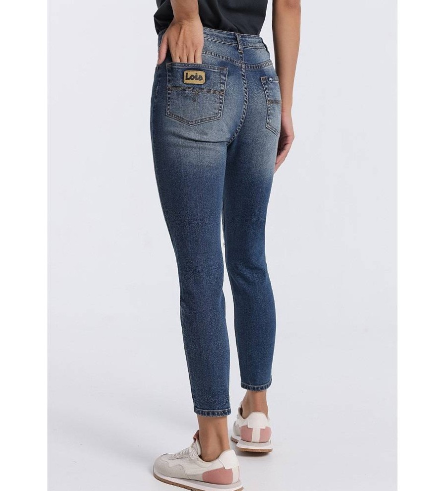 Mujer Lois Pantalones | Jean 133206 Azul Oscuro