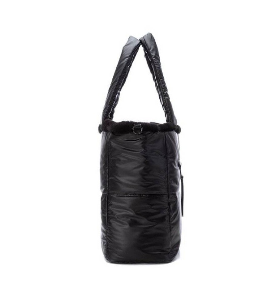 Mujer Xti Bolsos | Bolso Shopper Negro