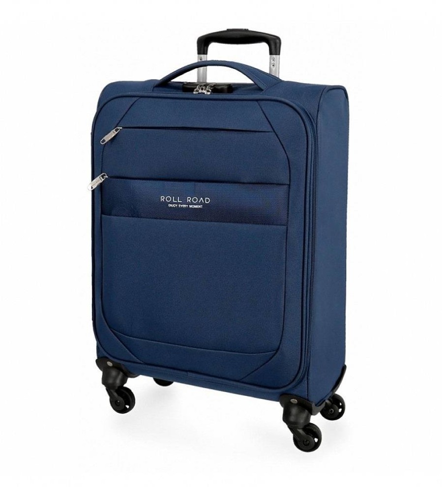 Mujer Roll Road Viaje | Maleta De Cabina Roll Road Royce 55Cm Azul -40X55X20Cm-