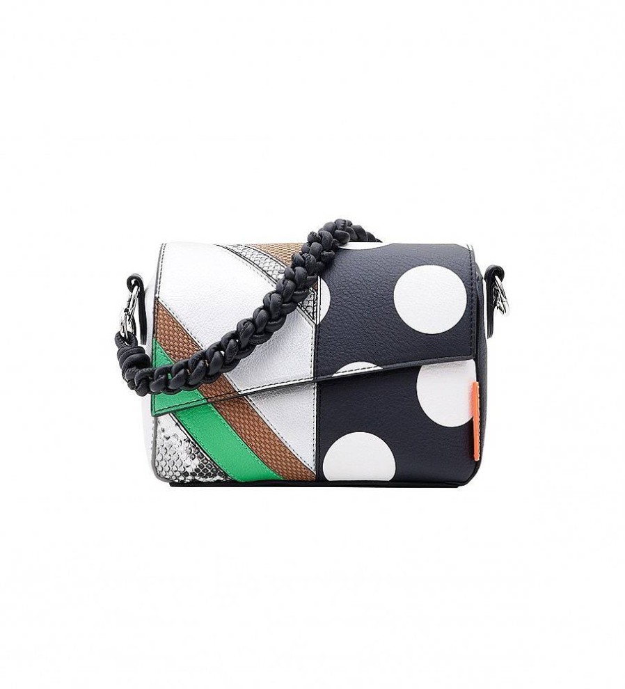 Mujer Desigual Bolsos | Bolso Pequeno Patch Negro