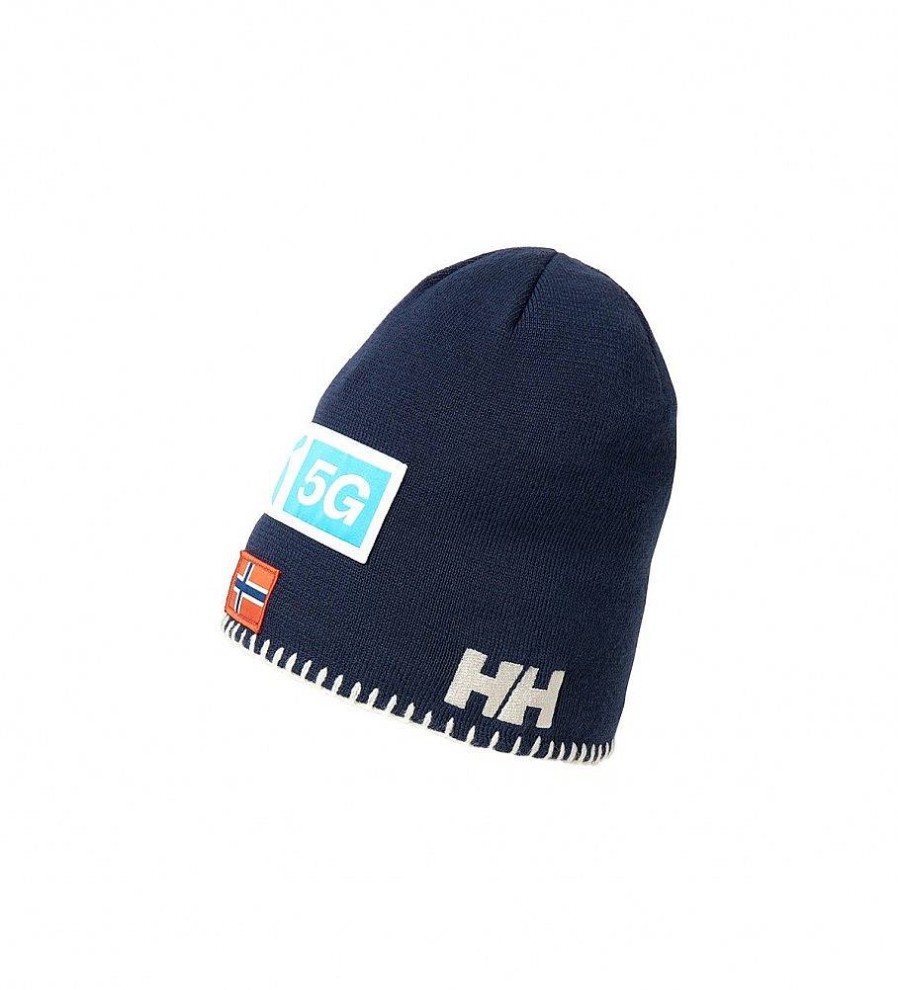 Mujer Helly Hansen Gorras Y Gorros | Gorro Mountain Forro Polar Marino