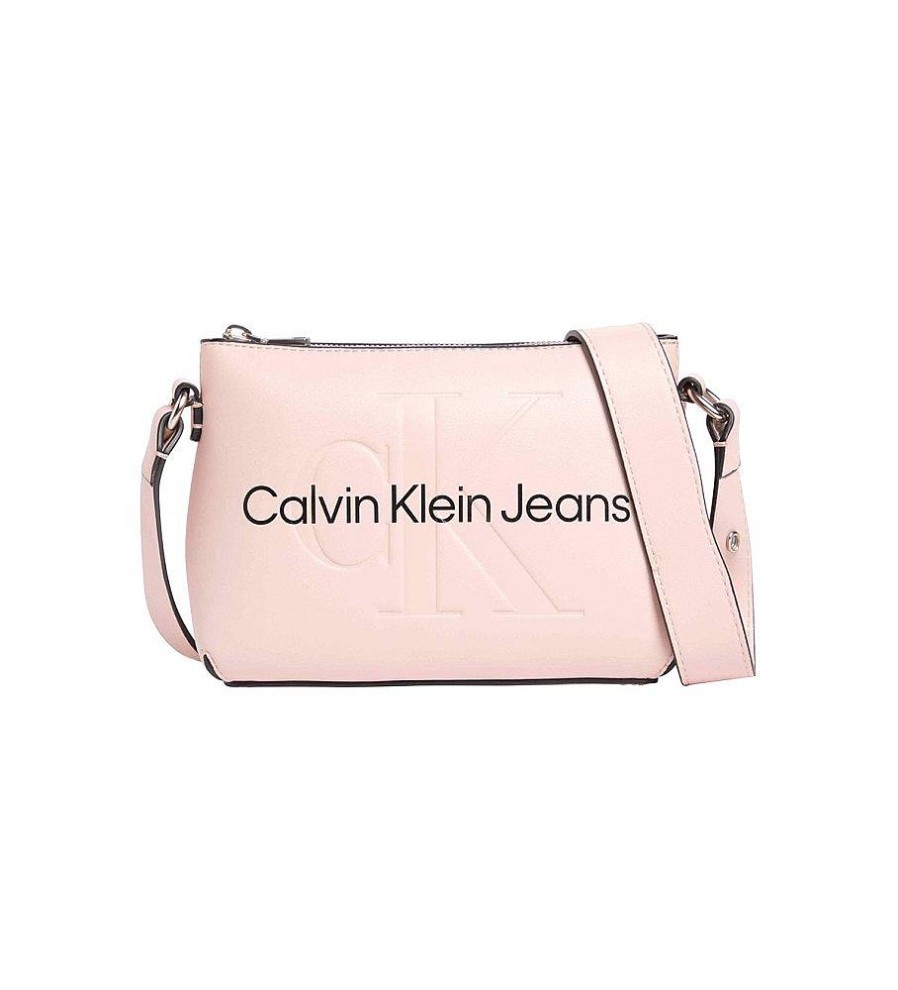 Mujer Calvin Klein Jeans Bolsos | Bolso Camera Pouch 21 Rosa