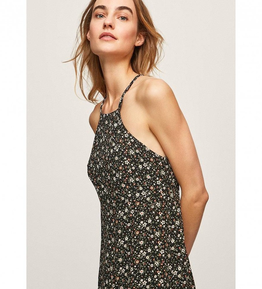 Mujer Pepe Jeans Vestidos | Vestido Pospy Negro