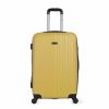 Mujer ITACA Viaje | Maleta De Viaje Rigida 4 Ruedas Mediana T71560 Mostaza -66X41X27Cm-