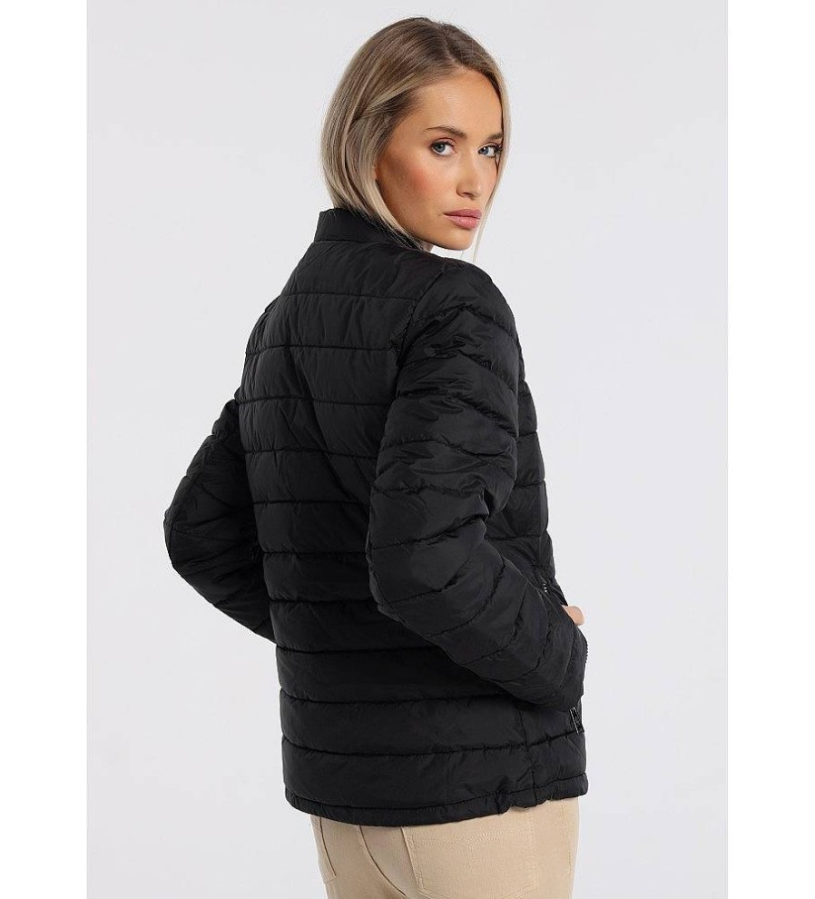 Mujer Lois Chaquetas Y Abrigos | Abrigo 132046 Negro