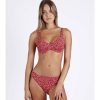 Mujer Admas Moda Bano | Bikini Aro Fleur Rojo