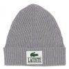 Mujer Lacoste Gorras Y Gorros | Gorro Con Logo Gris