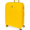 Mujer Movom Viaje | Maleta Mediana Movom Riga Rigida 70Cm Amarillo