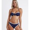 Mujer Admas Moda Bano | Bikini Bandeau Sailor Club Marino