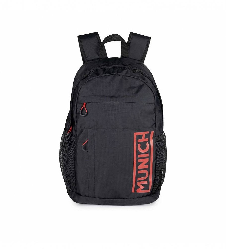 Mujer Munich Mochilas, Bolsas Y Rinoneras | Mochila Gyym Sports 2.0 Slim Negro