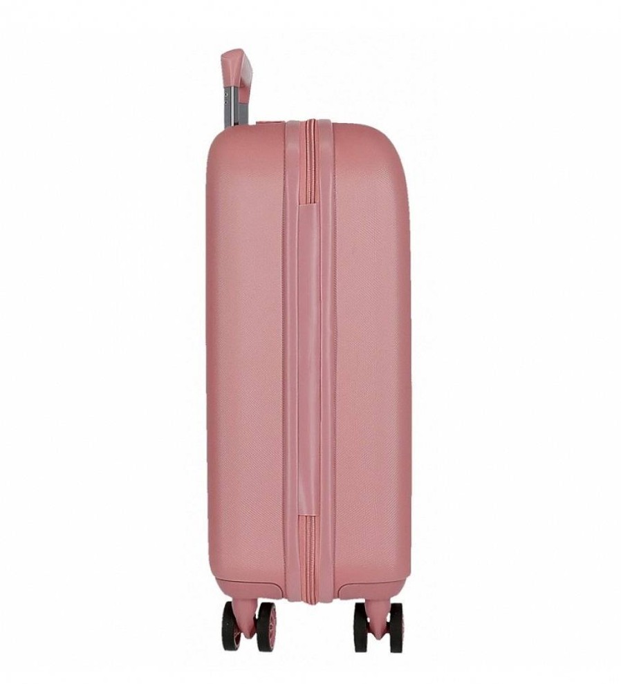 Mujer Movom Viaje | Maleta De Cabina Movom Riga Rigida 55Cm Rosa -40X55X20Cm-