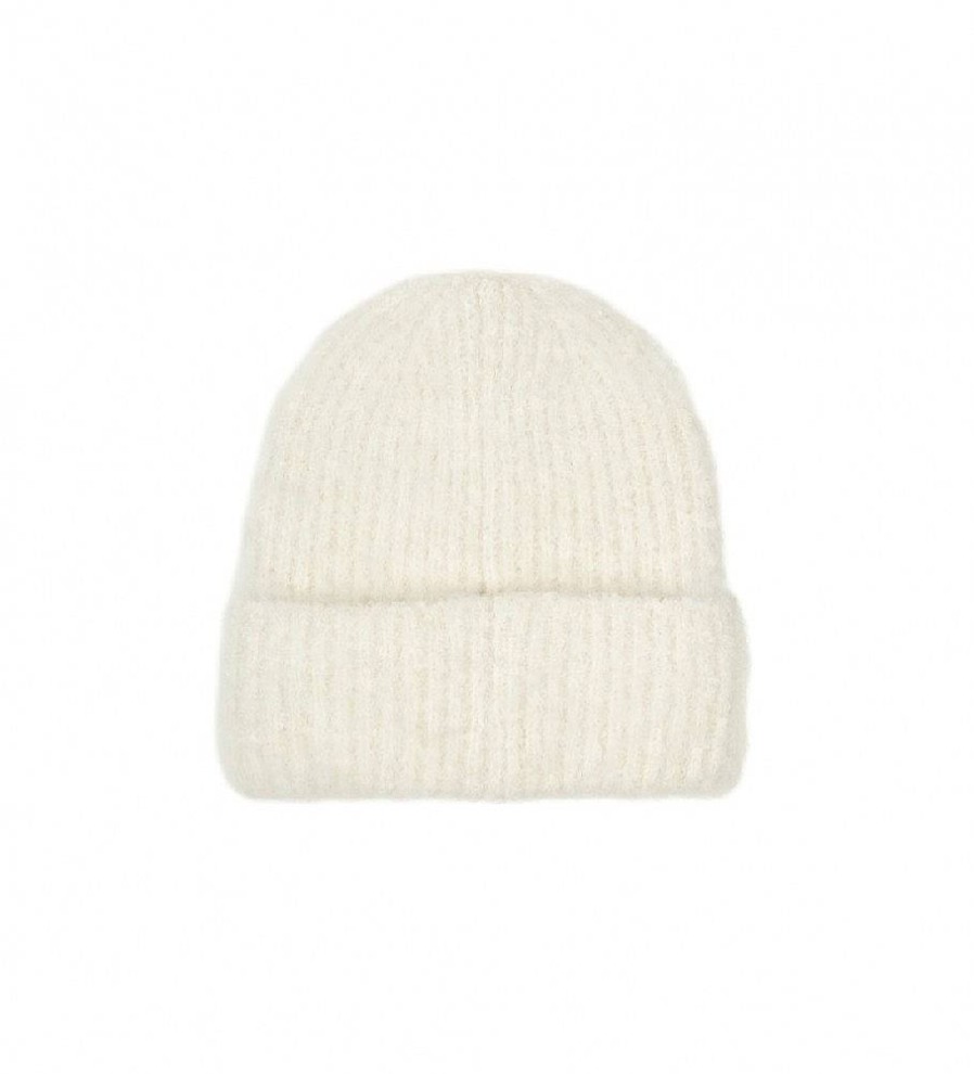 Mujer Levi's Gorras Y Gorros | Gorro Fuzzy Blanco Roto