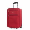 Mujer ITACA Viaje | Maleta Cabina De Viaje 2 Ruedas T71950 Rojo -55X39X18Cm-