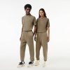 Mujer Lacoste Pantalones | Pantalon De Chandal Jogger De Felpa Verde