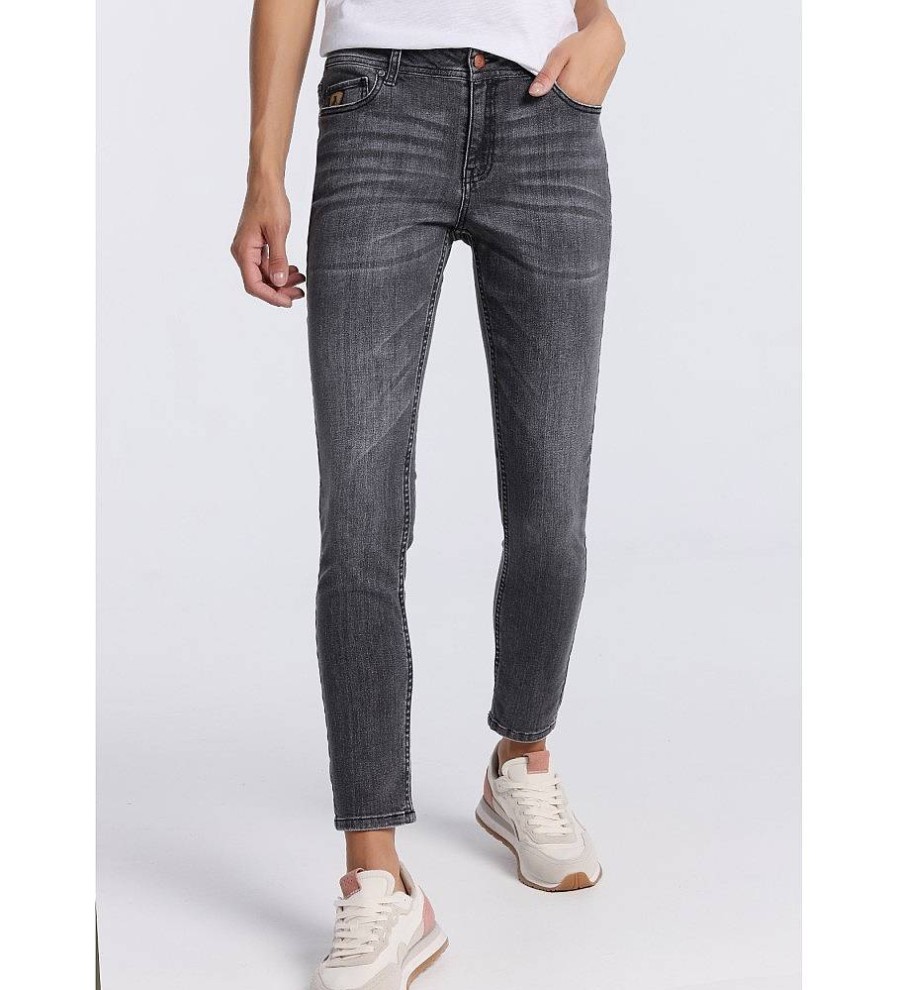 Mujer Lois Pantalones | Jean 133208 Negro