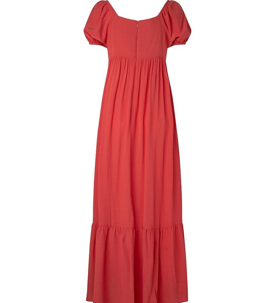 Mujer Pepe Jeans Vestidos | Vestido Bernardette Rojo