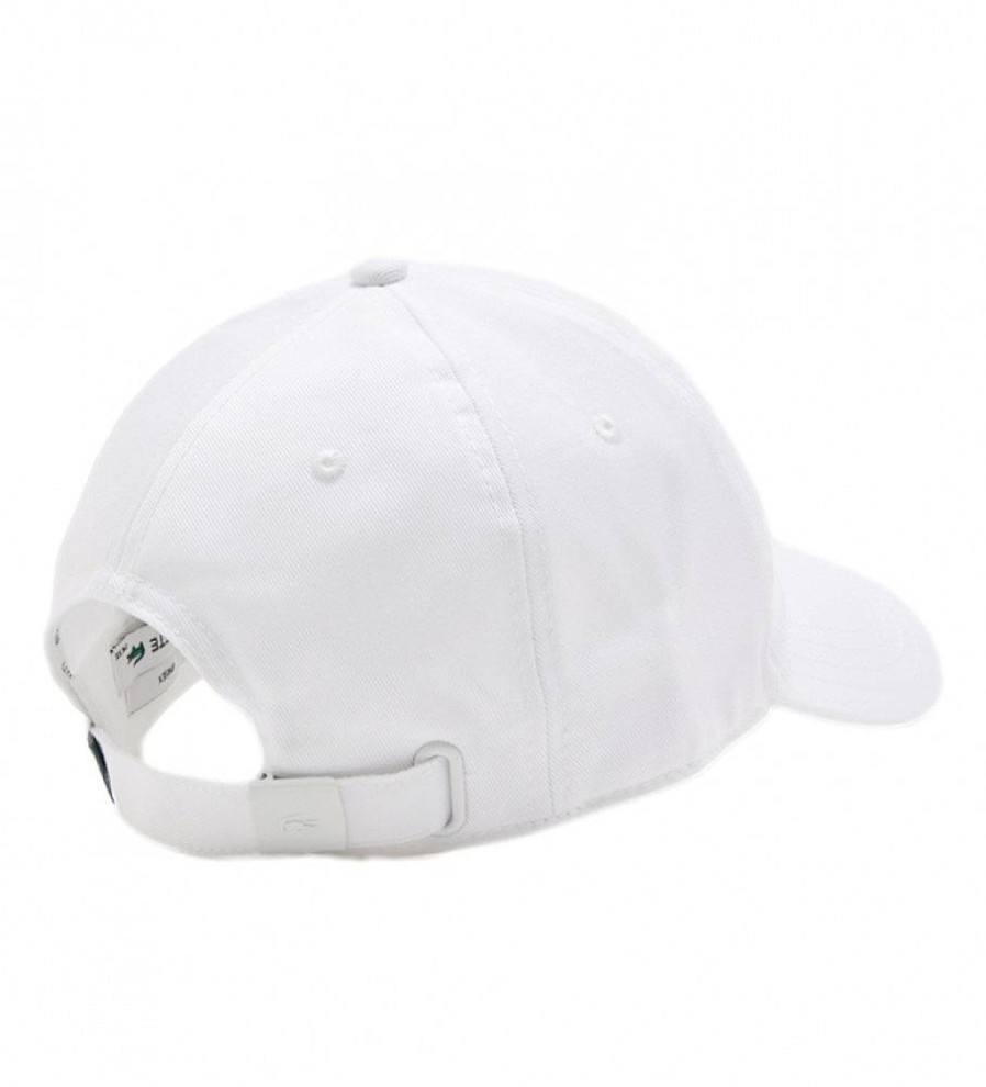 Mujer Lacoste Gorras Y Gorros | Gorra Logo Blanco