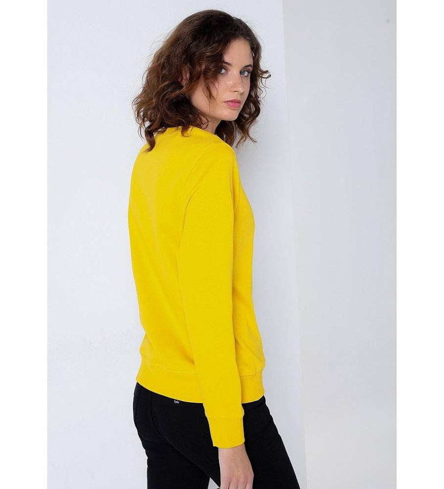 Mujer Lois Sudaderas Y Jerseis | Sudadera Print Puff Amarillo