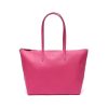 Mujer Lacoste Bolsos | Bolso Tote De Mujer L.12.12 Concept Rosa