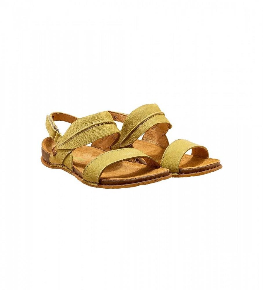 Mujer El Naturalista Sandalias | Sandalias De Piel N5814 Panglao Verde