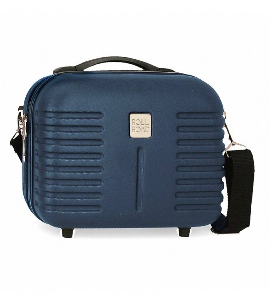 Mujer Roll Road Viaje | Neceser Abs Roll Road India Adaptable Azul Marino -29X21X15Cm-