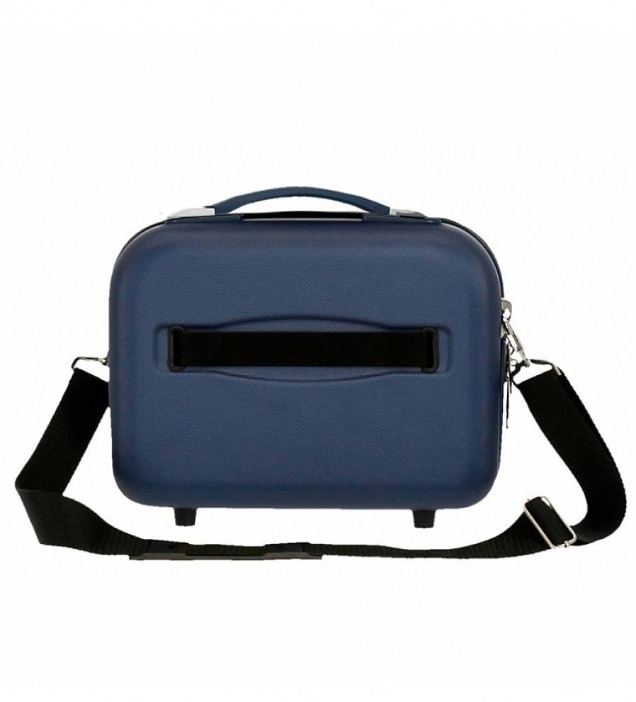 Mujer Movom Viaje | Neceser Movom Riga Abs Adaptable Azul Marino -29X21X15Cm-