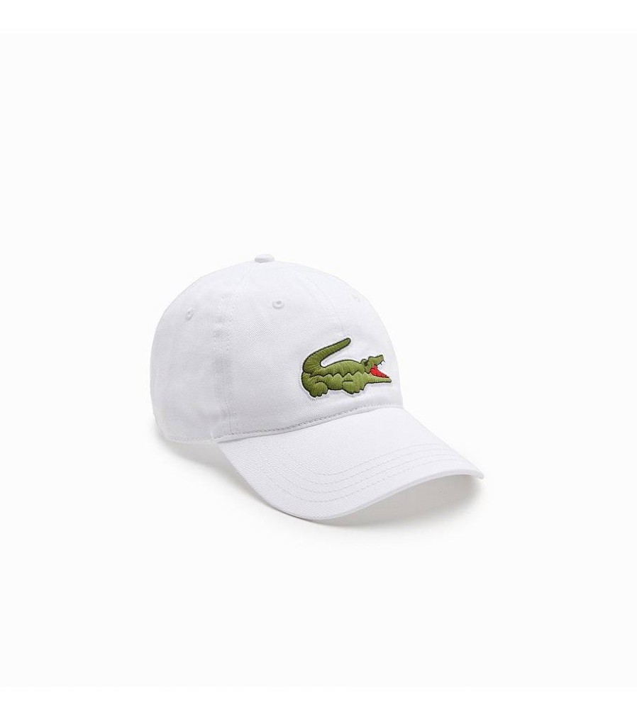 Mujer Lacoste Gorras Y Gorros | Gorra Lacoste Blanco