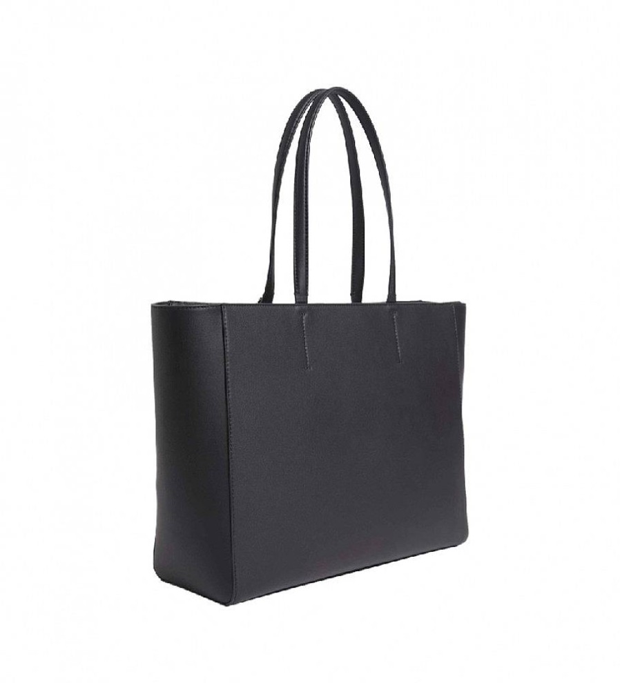 Mujer Calvin Klein Bolsos | Bolso Must Shopper Md Negro