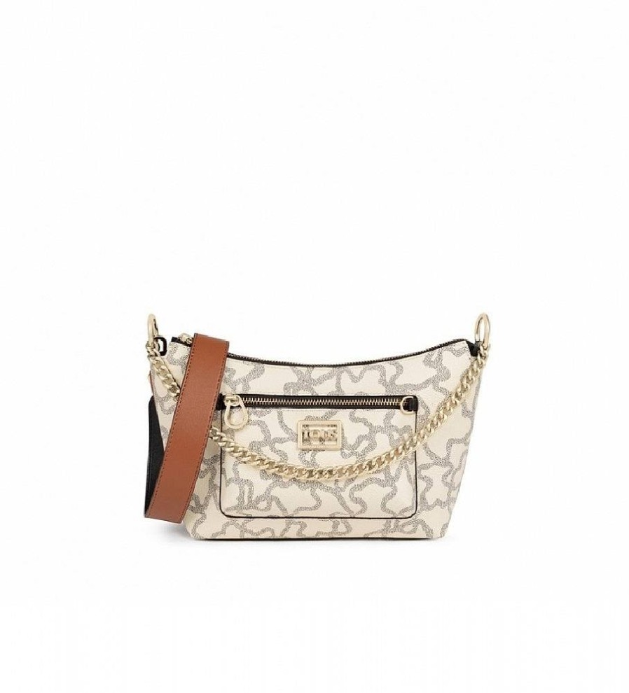 Mujer Tous Bolsos | Bandolera-Baguette K Icon Multi Beige