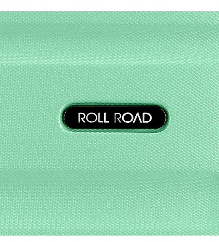 Mujer Roll Road Viaje | Juego De Maletas Rigidas 55-65-75Cm Roll Road Flex Turquesa