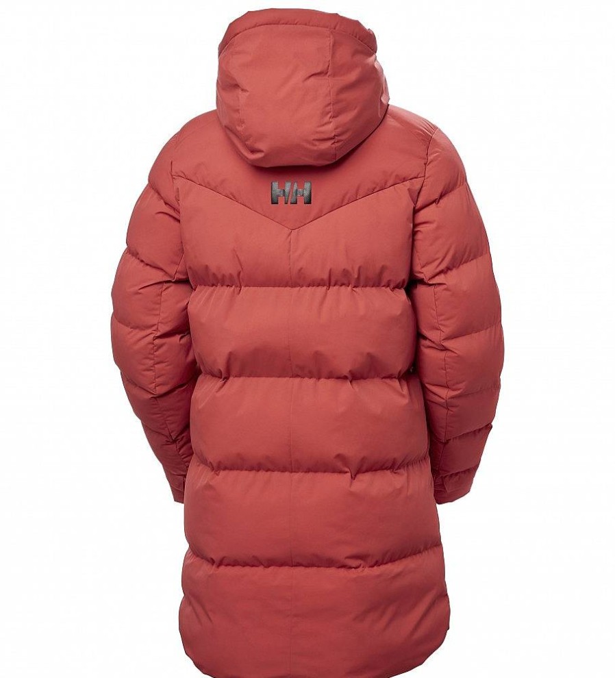 Mujer Helly Hansen Chaquetas Y Abrigos | Parka Acolchada Adore Rojo