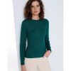 Mujer Lois Sudaderas Y Jerseis | Jersey Entallado Canale Verde