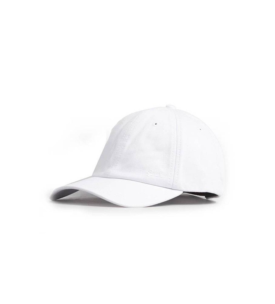 Mujer Superdry Gorras Y Gorros | Gorra Bordada Con Logotipo Vintage Logo Blanco