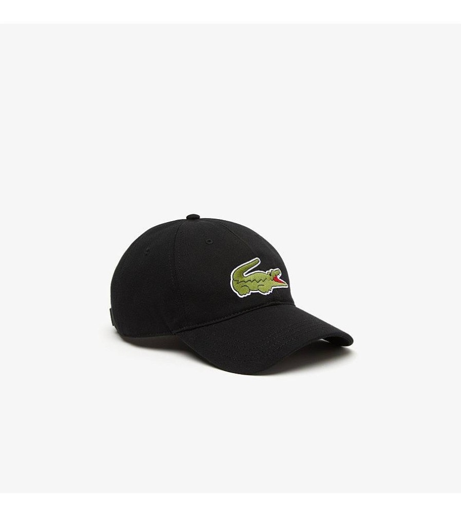 Mujer Lacoste Gorras Y Gorros | Gorra Lacoste Negro